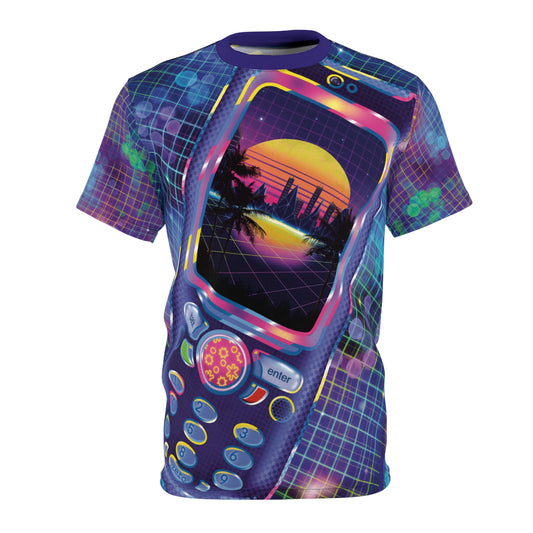 Vaporwave Dreamer AOP Oversized Tee