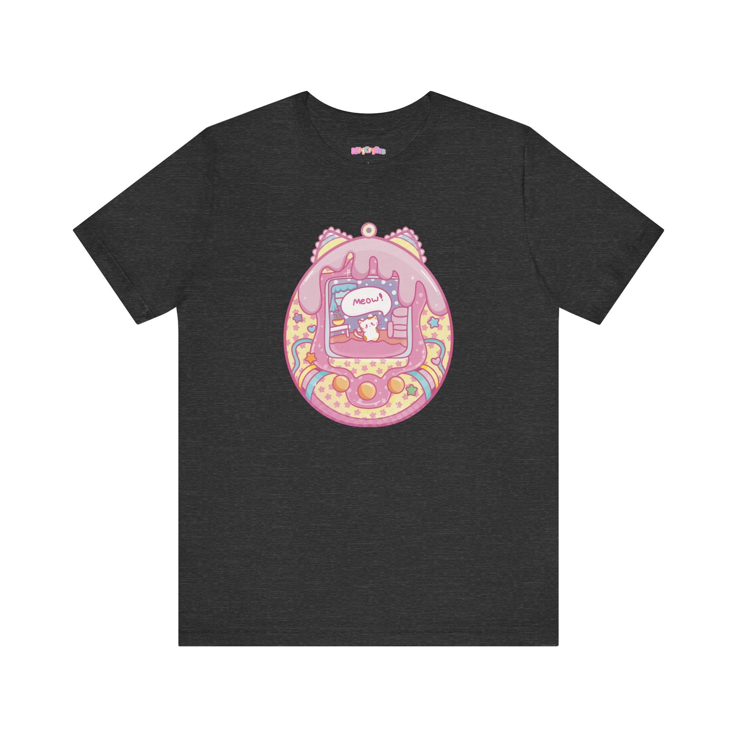 Kawaii Kitty Tamagotchi Unisex Tee