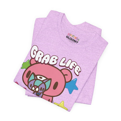 Grab Life By The Noopy - Unisex Tee Shirt [LAVENDER]