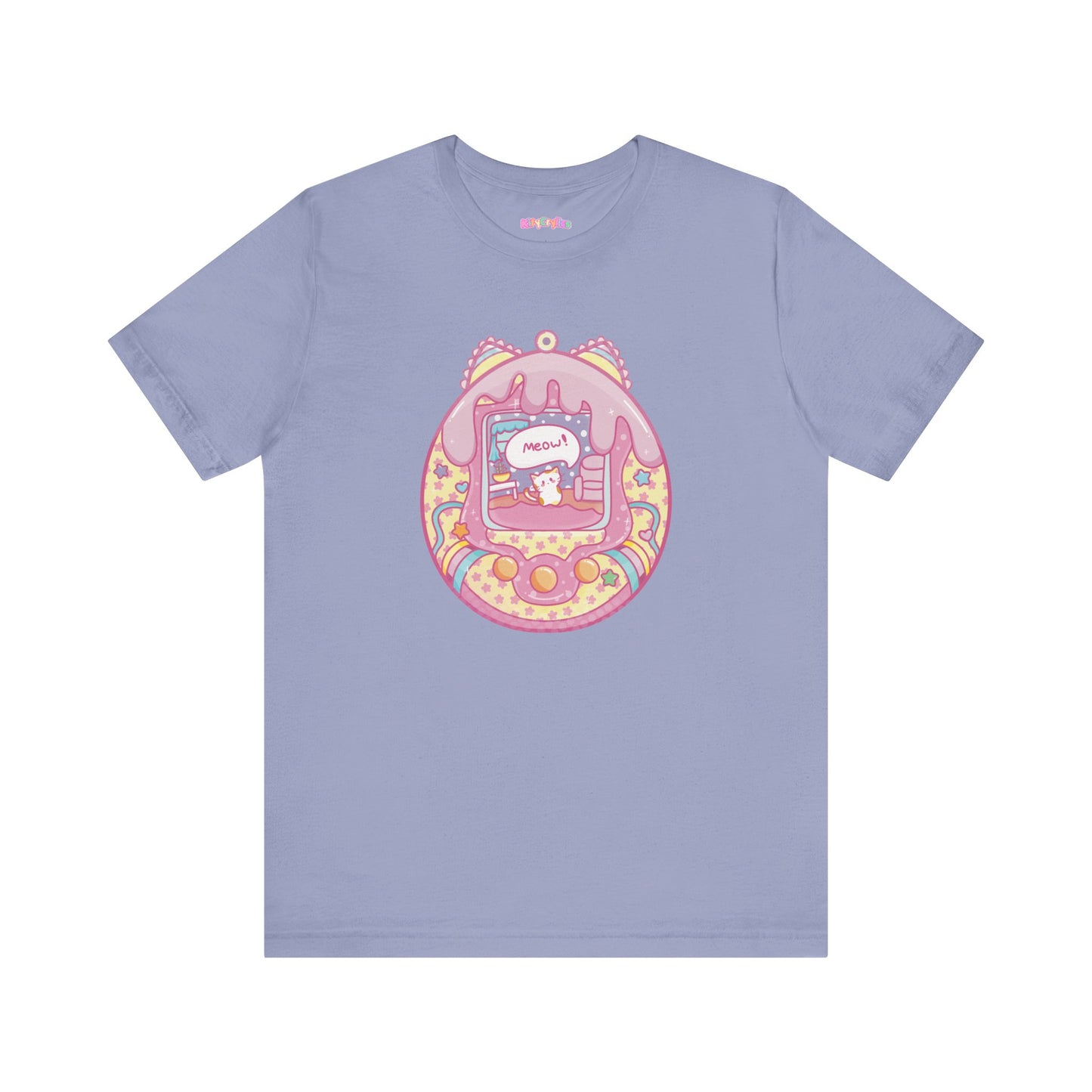 Kawaii Kitty Tamagotchi Unisex Tee