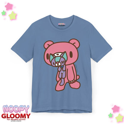 Gloomy Bear x Magical Noopy -  Unisex Tee Shirt [STANDING - LAVENDER]