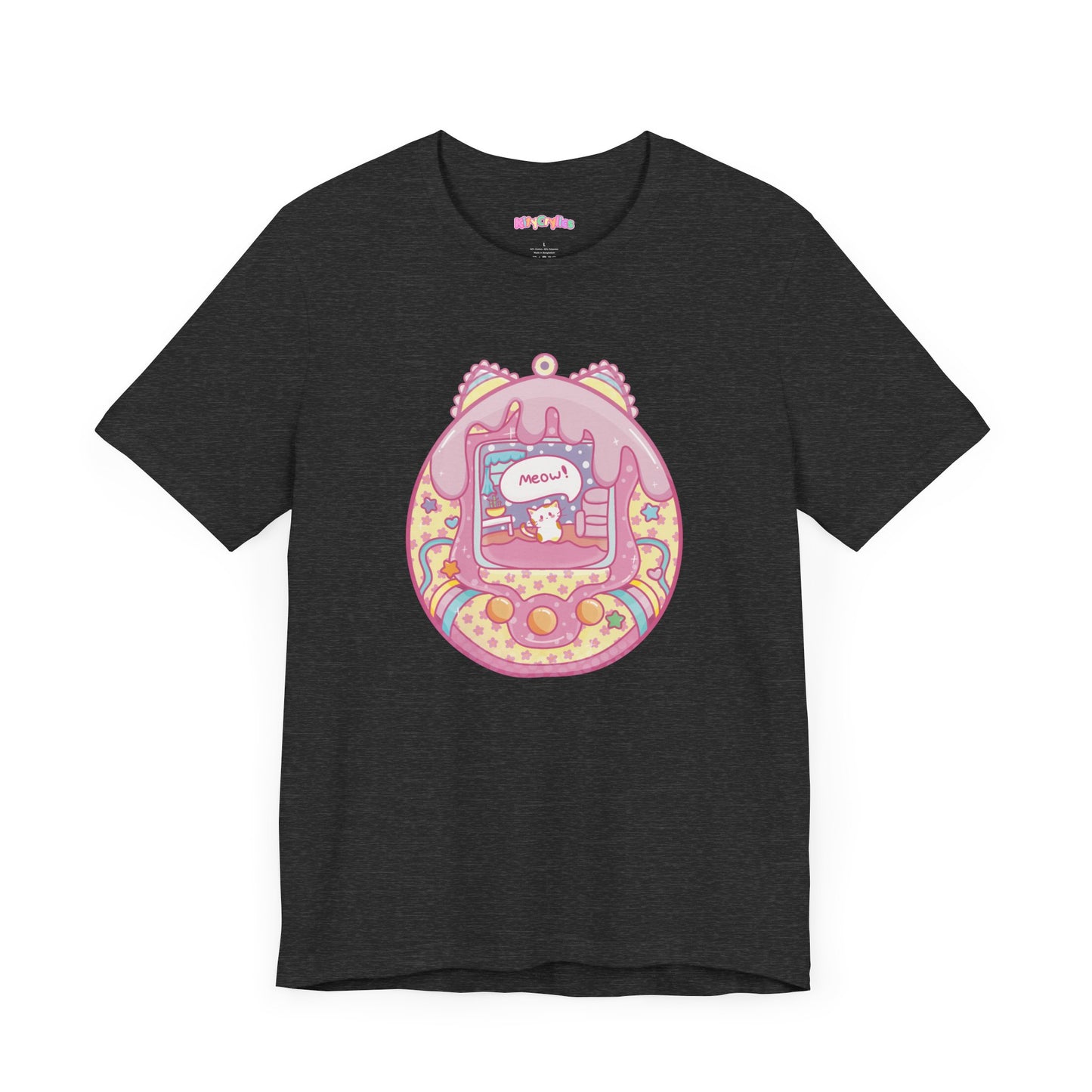 Kawaii Kitty Tamagotchi Unisex Tee