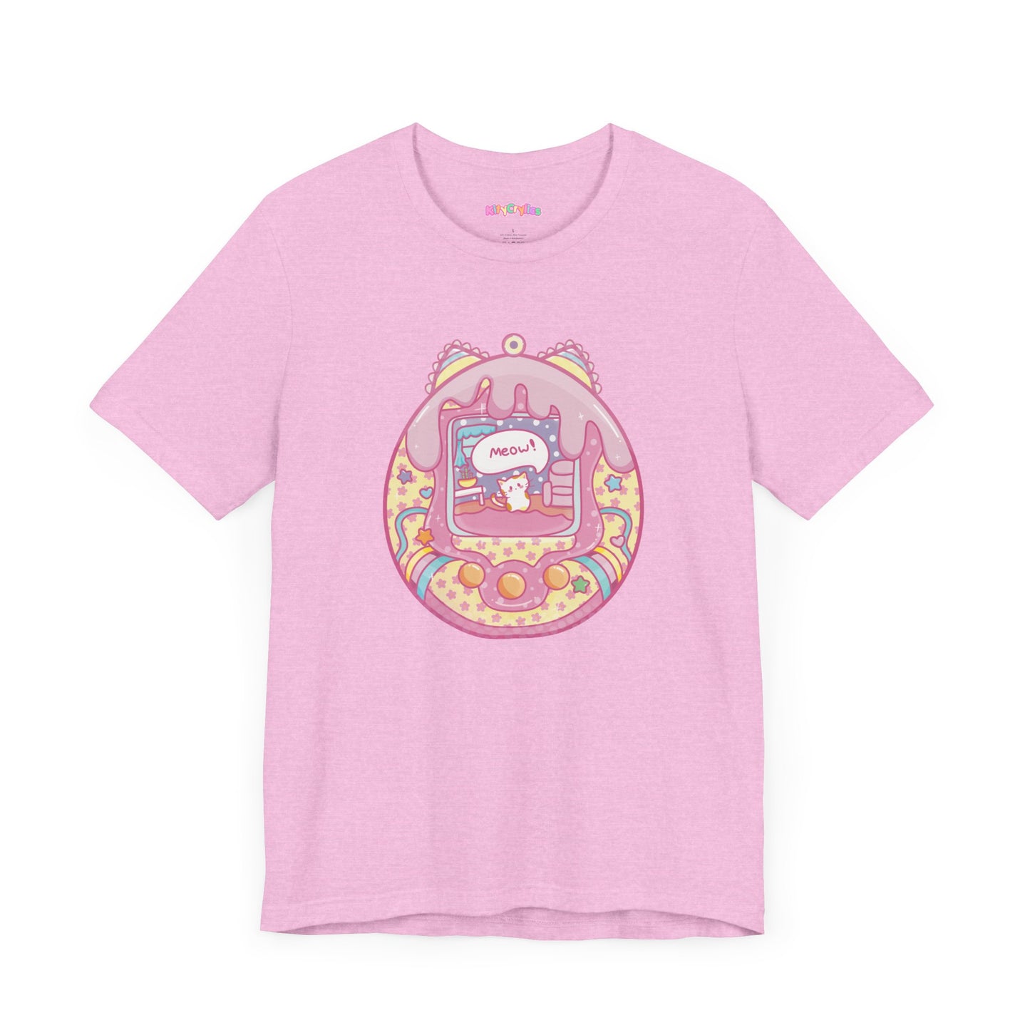 Kawaii Kitty Tamagotchi Unisex Tee