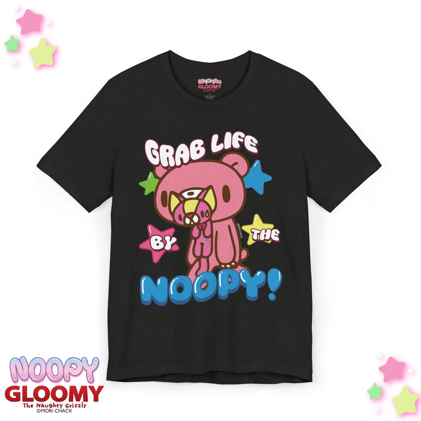 Grab Life By The Noopy - Unisex Tee Shirt [PINKY]