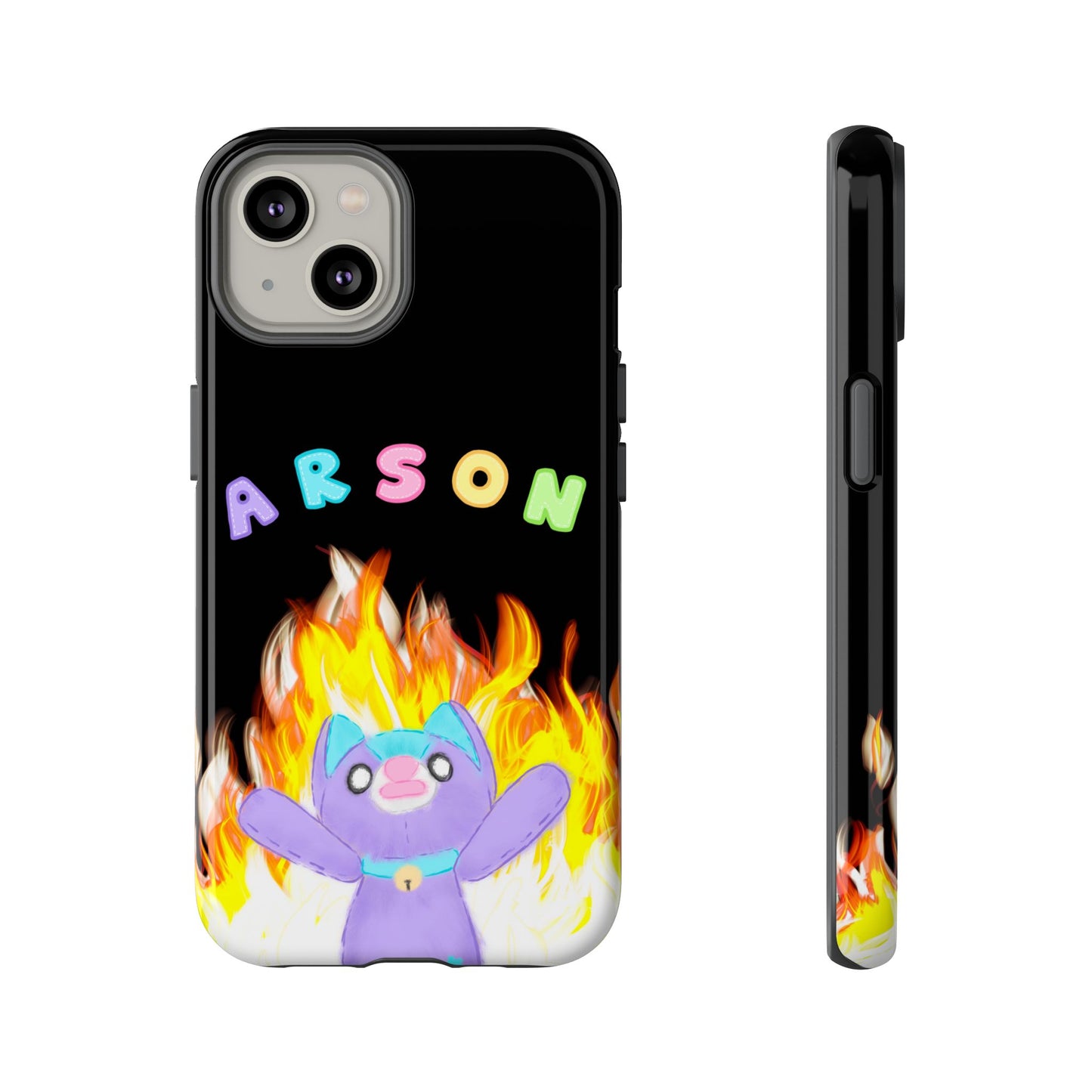 Cursed "Arson" Noopy Dual-Layer Phone Case - UPDATED DEVICES!