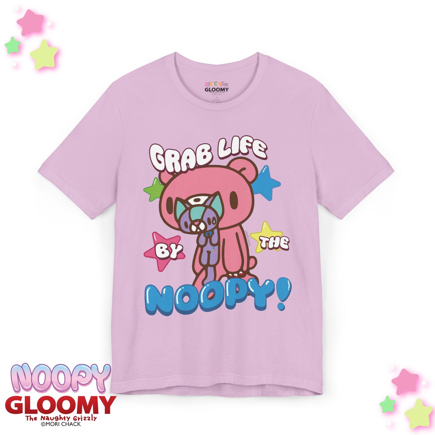 Grab Life By The Noopy - Unisex Tee Shirt [LAVENDER]