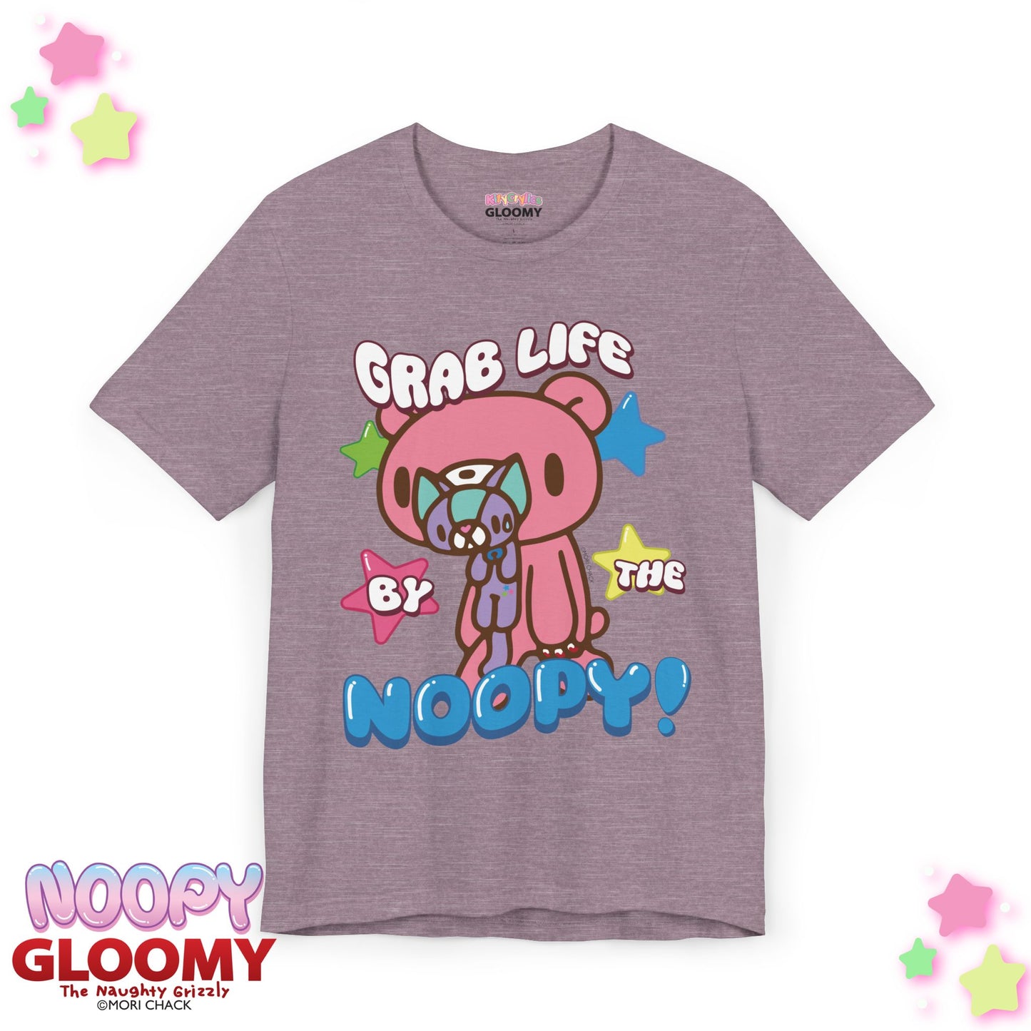 Grab Life By The Noopy - Unisex Tee Shirt [LAVENDER]