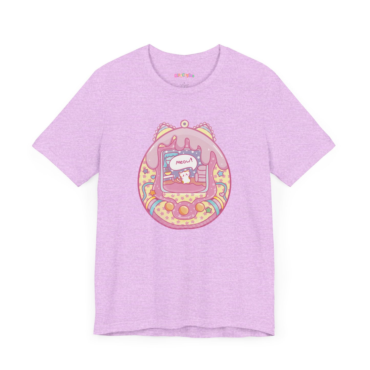 Kawaii Kitty Tamagotchi Unisex Tee