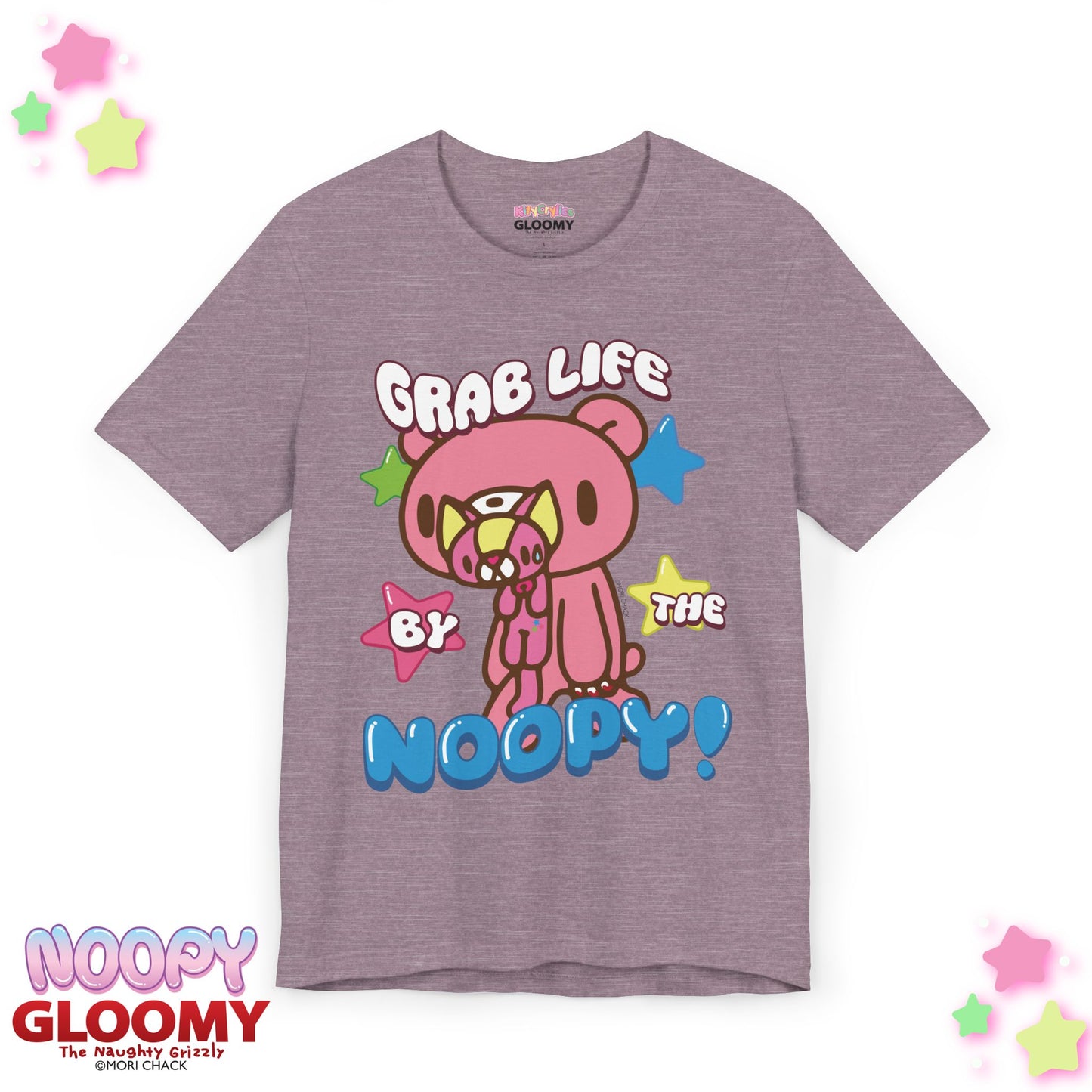 Grab Life By The Noopy - Unisex Tee Shirt [PINKY]