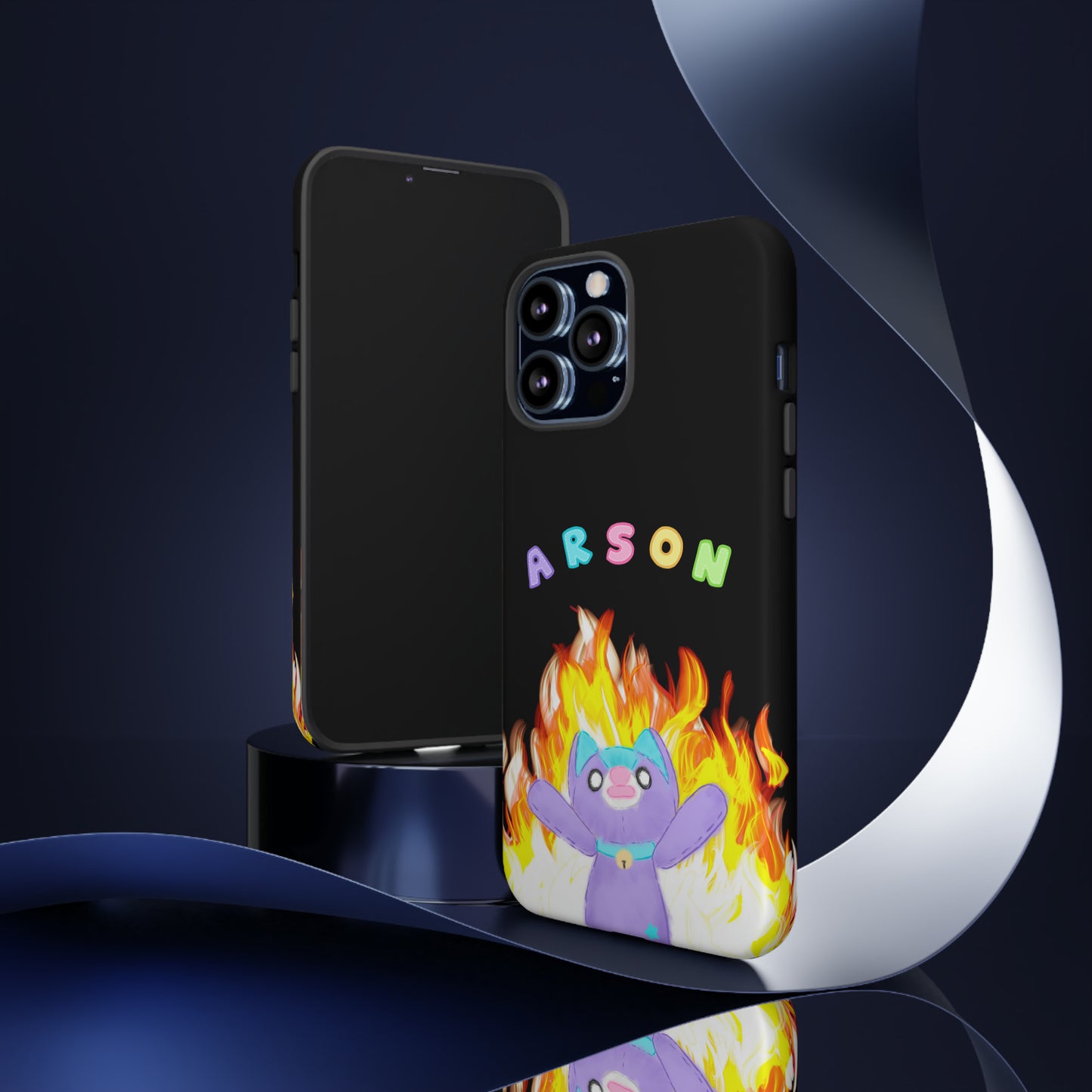 Cursed "Arson" Noopy Dual-Layer Phone Case