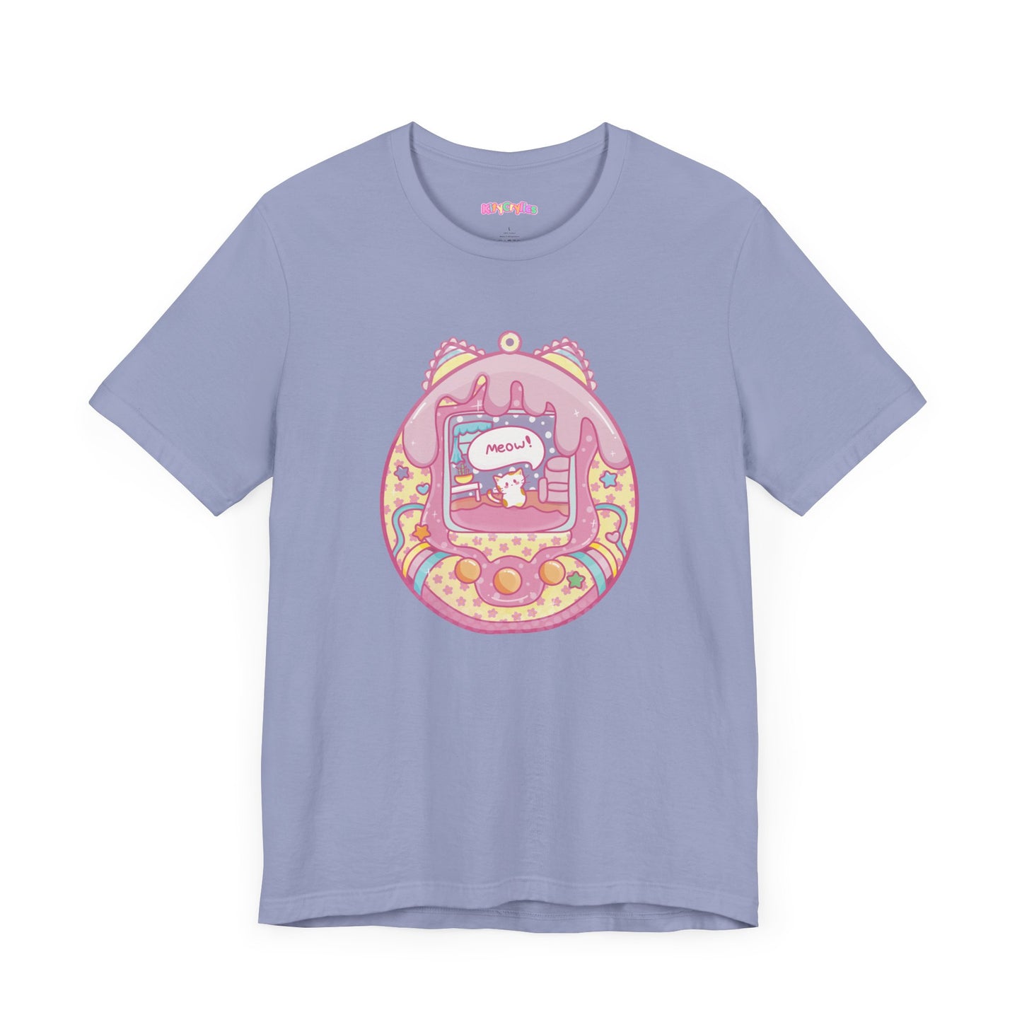 Kawaii Kitty Tamagotchi Unisex Tee