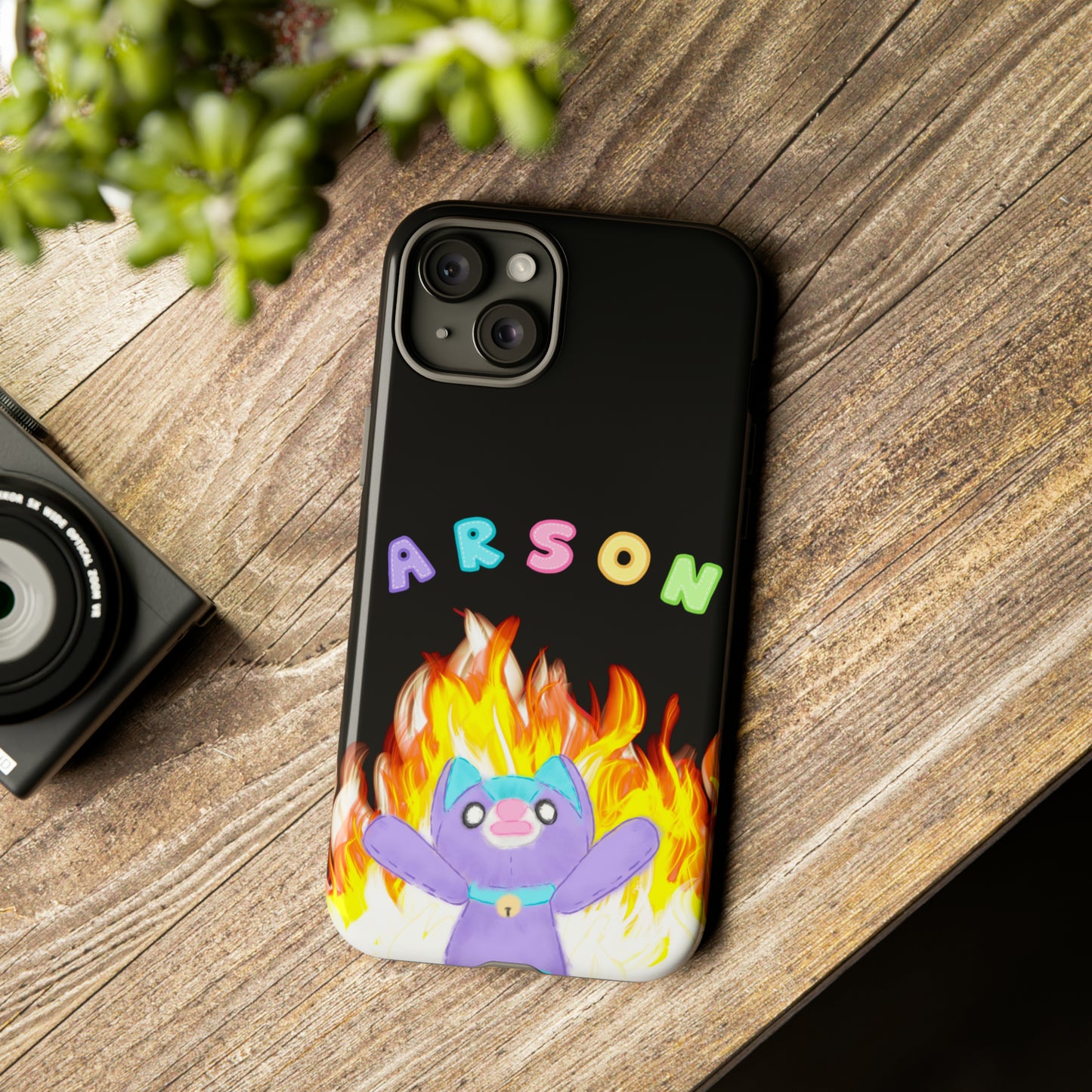 Cursed "Arson" Noopy Dual-Layer Phone Case