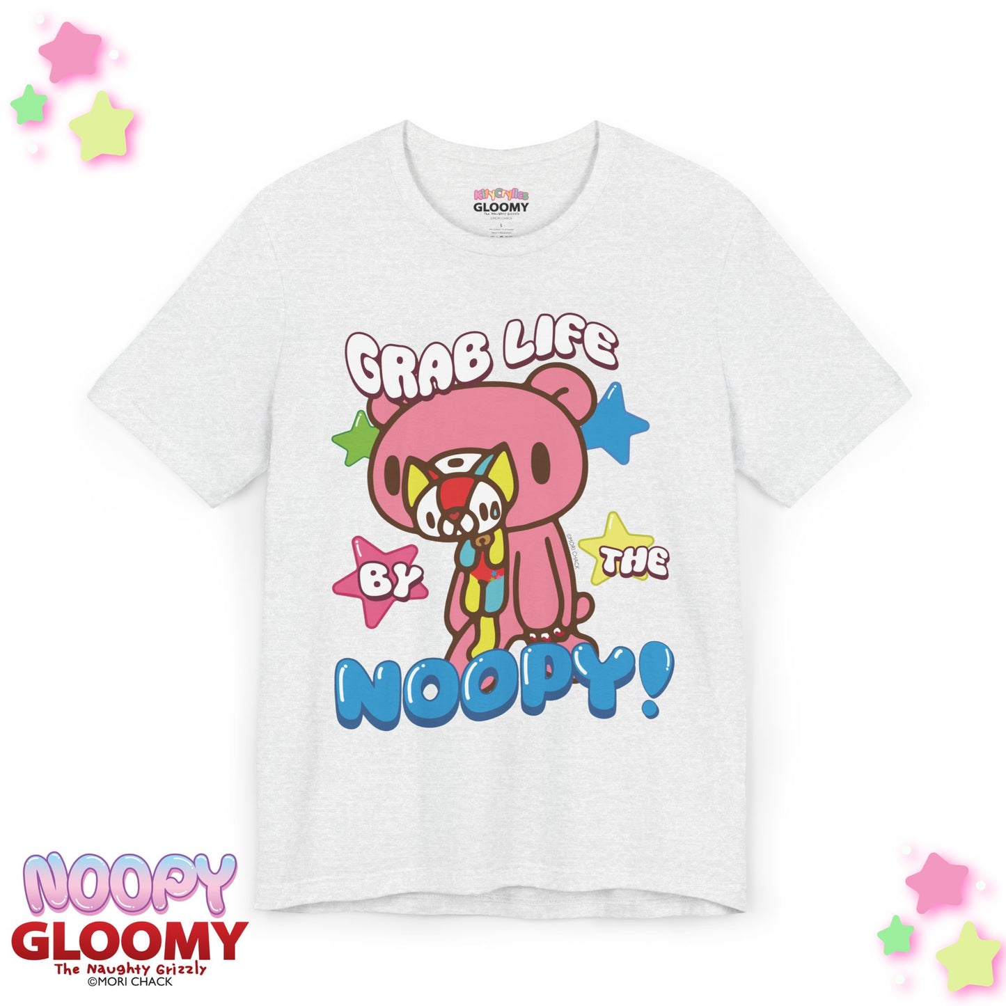 Grab Life By The Noopy - Unisex Tee Shirt [BONBON]