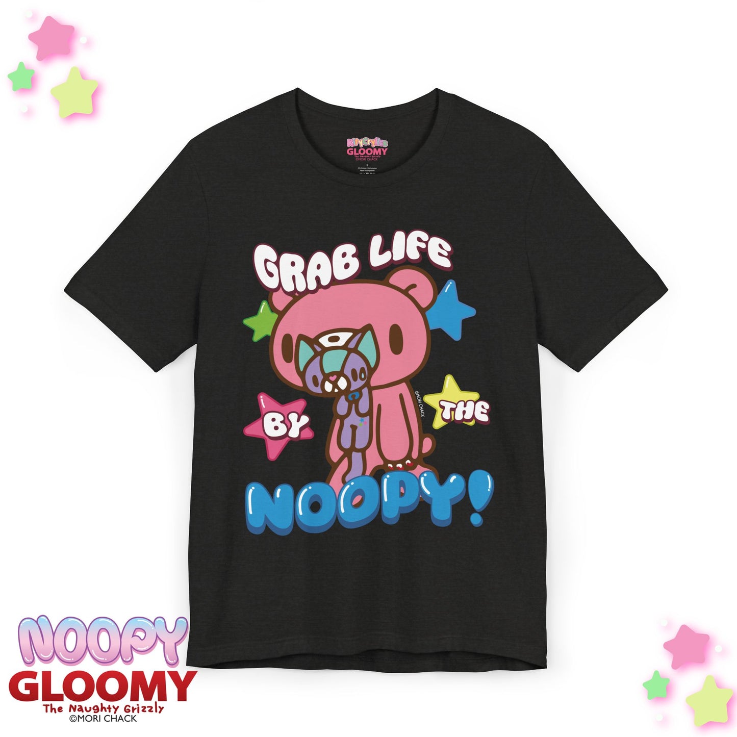 Grab Life By The Noopy - Unisex Tee Shirt [LAVENDER]