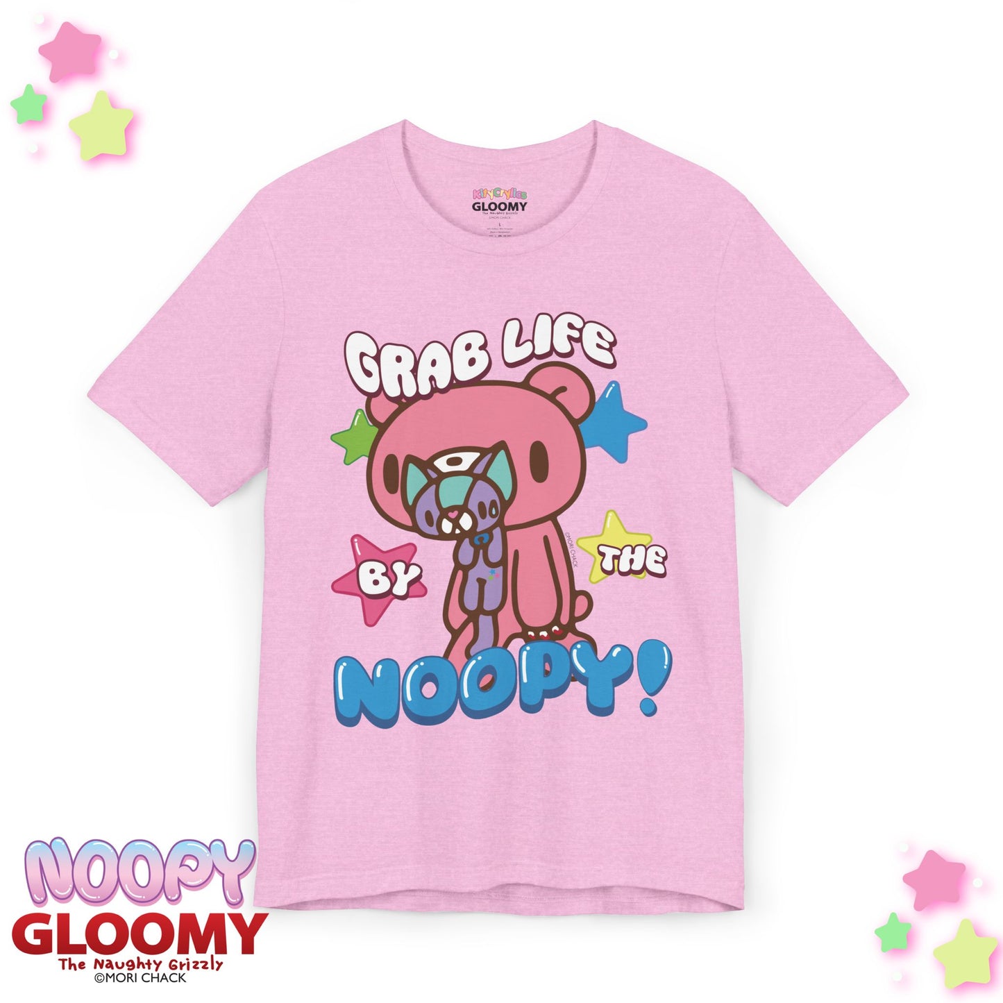 Grab Life By The Noopy - Unisex Tee Shirt [LAVENDER]