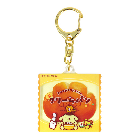 Sanrio Kawaii Bread [PomPomPurin] Acryic Keychain