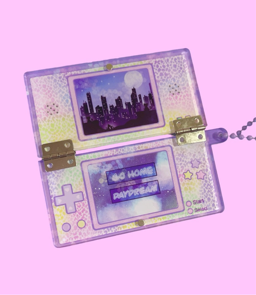 Kitty City Daydreamer Hinged Acrylic Keychain [IMPROVED!]