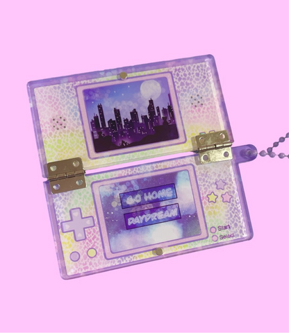 Kitty City Daydreamer Hinged Acrylic Keychain [IMPROVED!]