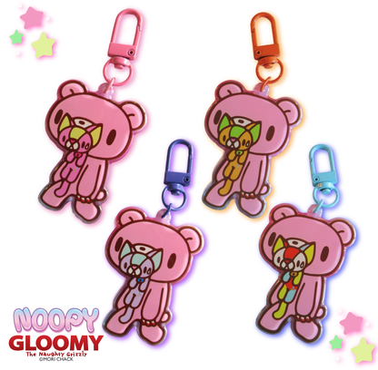 Noopy & Gloomy Bear! [Standing] - Acrylic Keychain