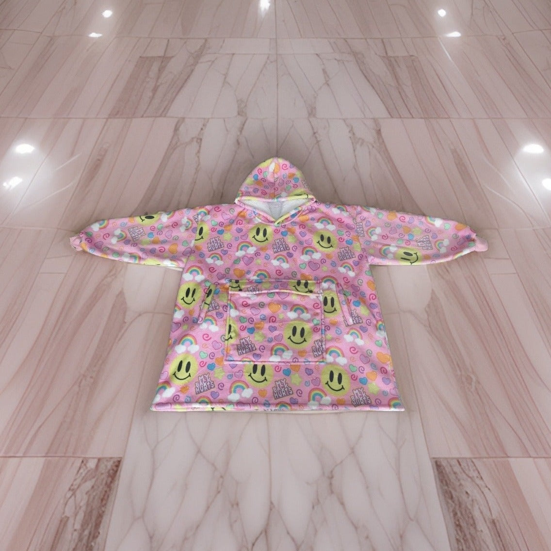 My Back Hurts [PINK] Jumbo Blanket Hoodie [HOLIDAY SALE]