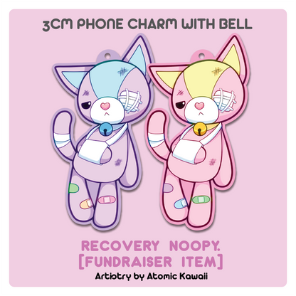 Recovery Magical Noopy Acrylic Phone Charm [FUNDRAISER ITEM]