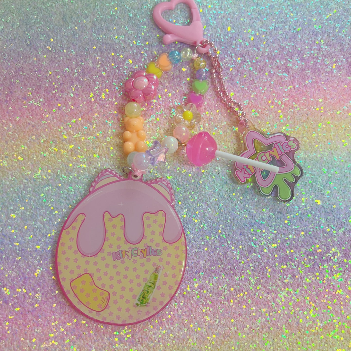 Meowagotchi Acrylic Kawaii Bag Charm