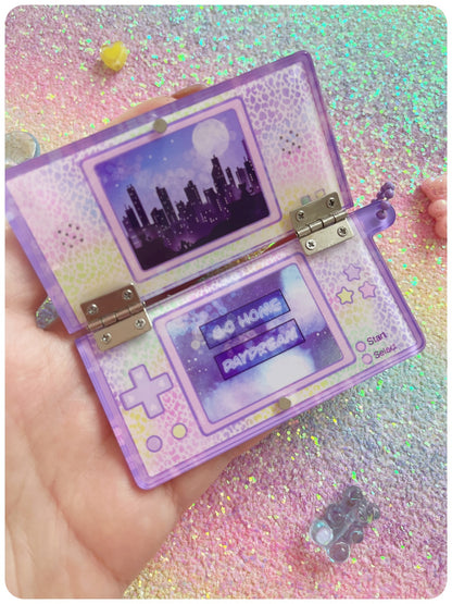 Kitty City Daydreamer Hinged Acrylic Keychain [IMPROVED!]