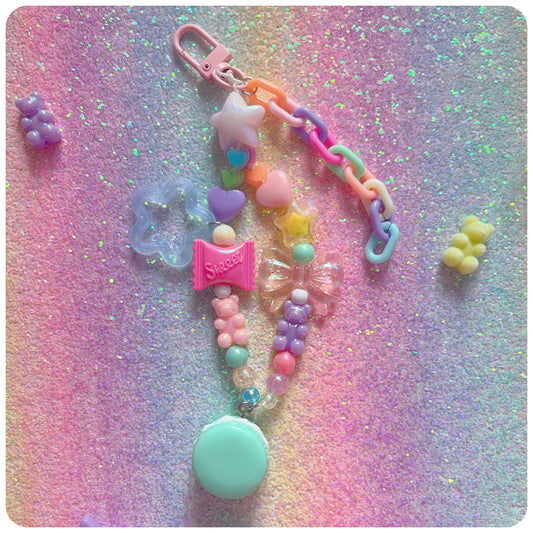 Kawaii Macaron Pastel Bag Charm