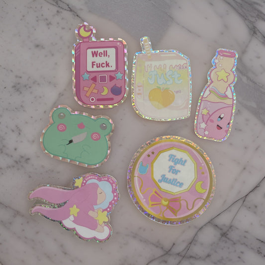 Sparkly & Cute Sticker Pack