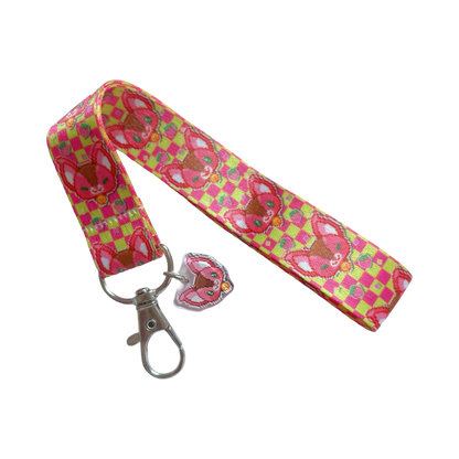 Pixel Noopy Wristlet Lanyard [Multiple Styles]