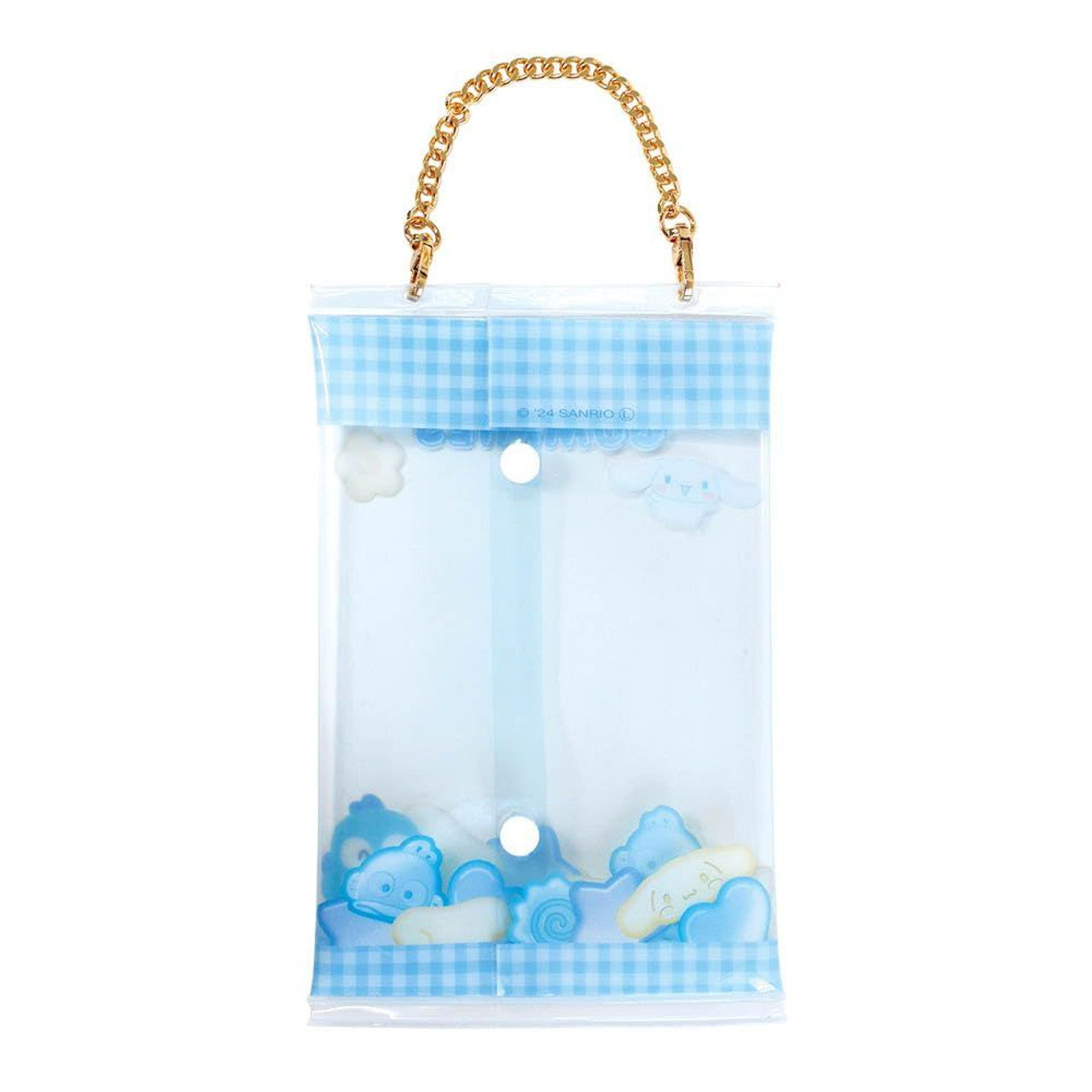 Sanrio Gummies Outing PVC Pouch [Cinnamoroll & Hangyodon]