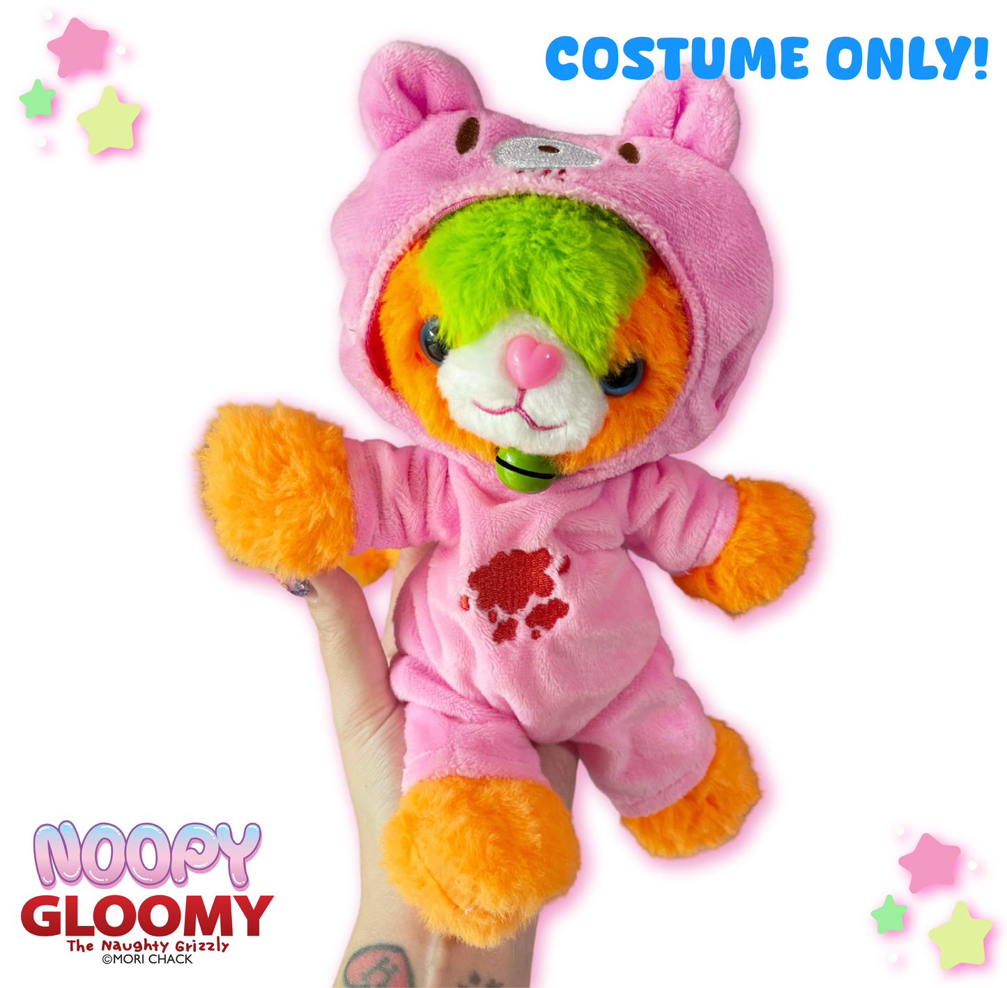 Gloomy Bear Kigurumi Costume for Noopy2 10" Plush [PREORDER]