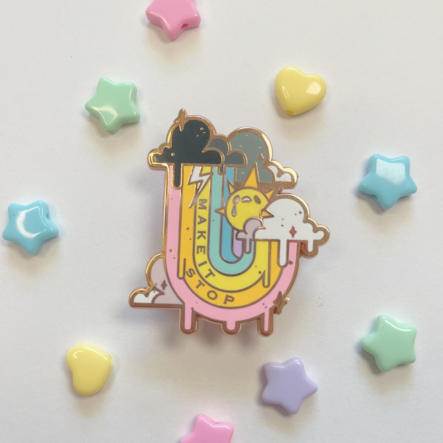 Sunshine & Rainbows Enamel Pin Series [Void Dust]