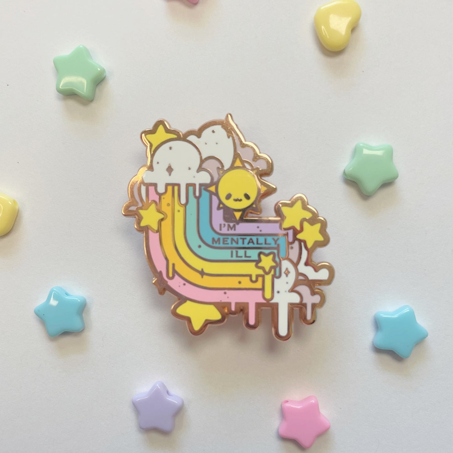 Sunshine & Rainbows Enamel Pin Series [Void Dust]