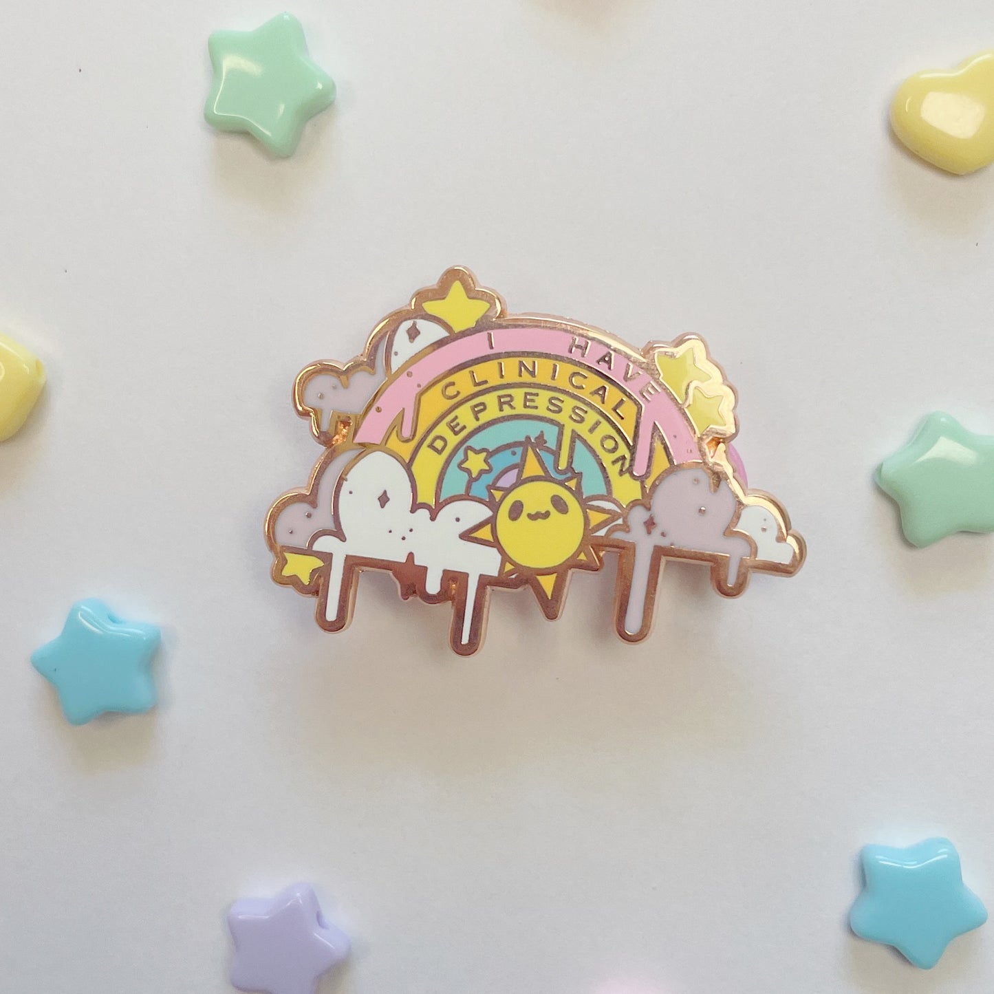 Sunshine & Rainbows Enamel Pin Series [Void Dust]