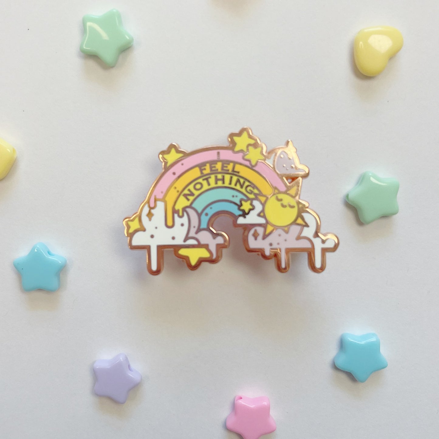 Sunshine & Rainbows Enamel Pin Series [Void Dust]