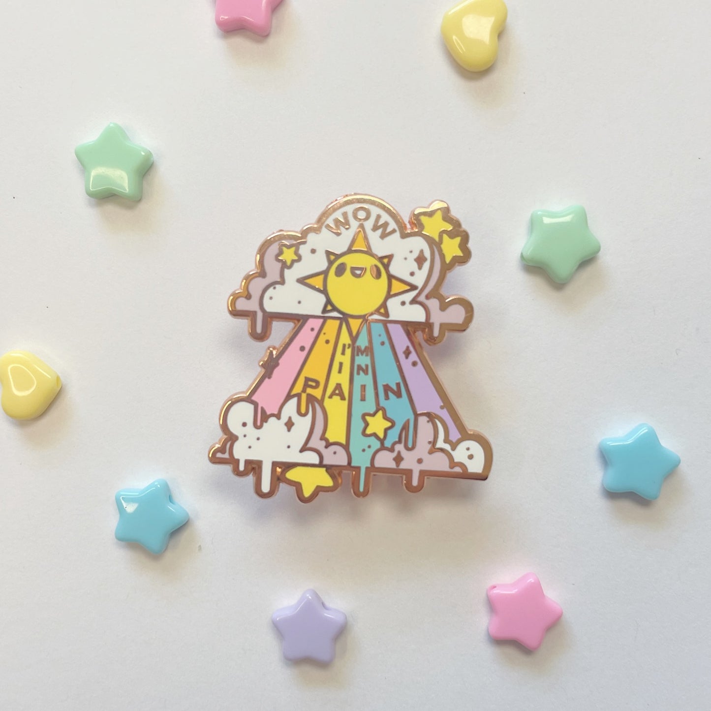 Sunshine & Rainbows Enamel Pin Series [Void Dust]