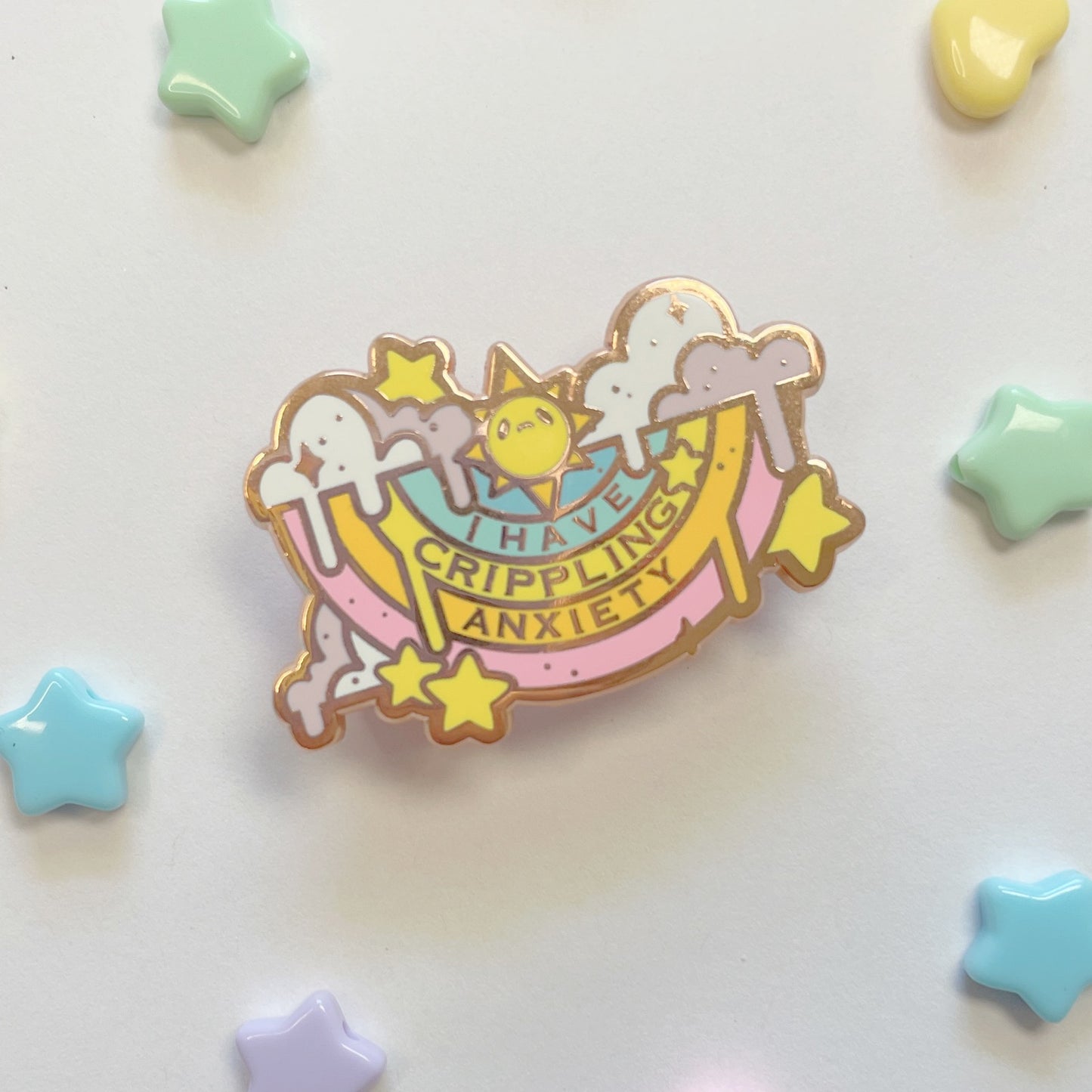 Sunshine & Rainbows Enamel Pin Series [Void Dust]