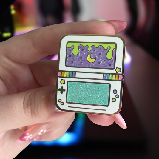 Kawaii Handheld Console Enamel Pin [LIMITED EDITION] - SALE!