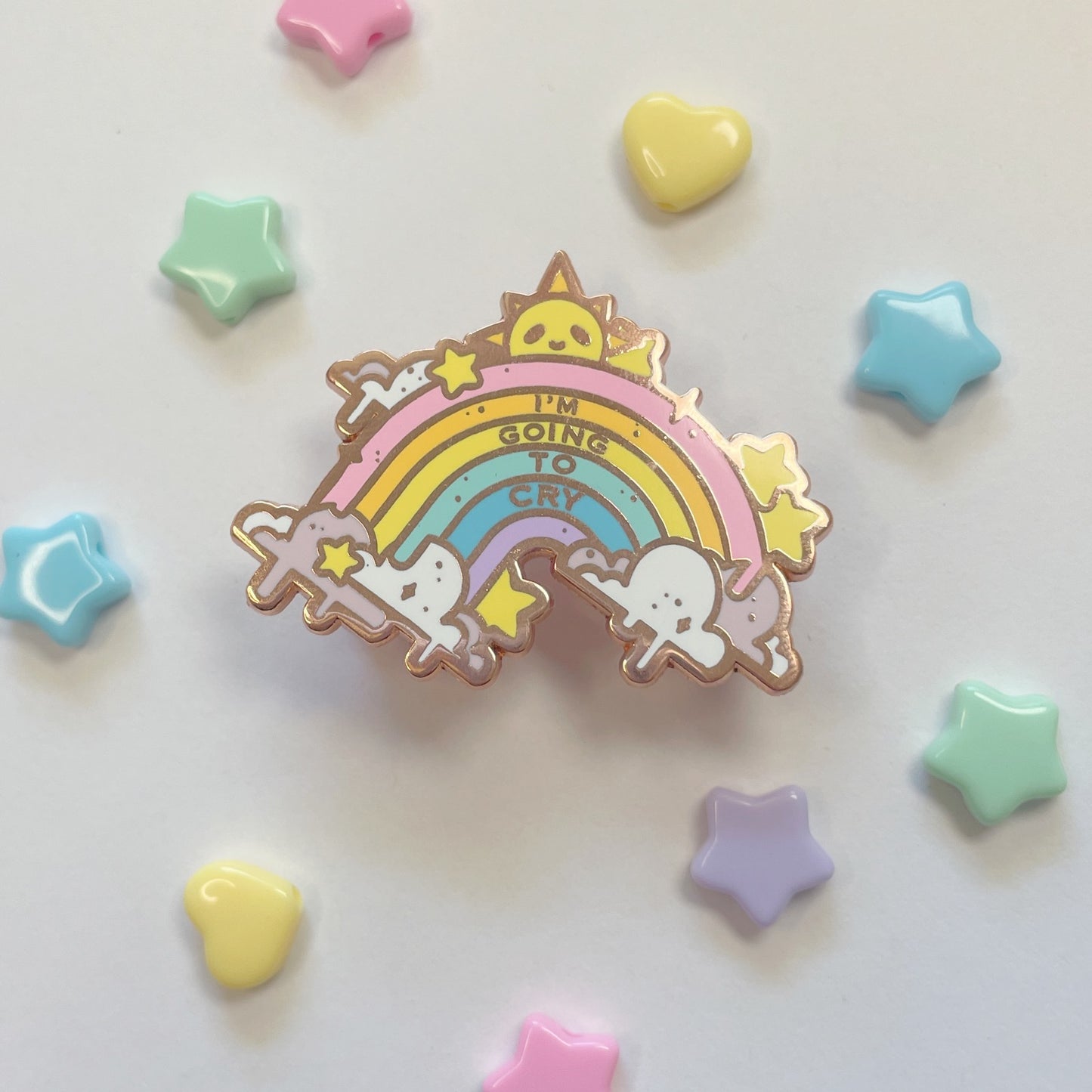 Sunshine & Rainbows Enamel Pin Series [Void Dust]