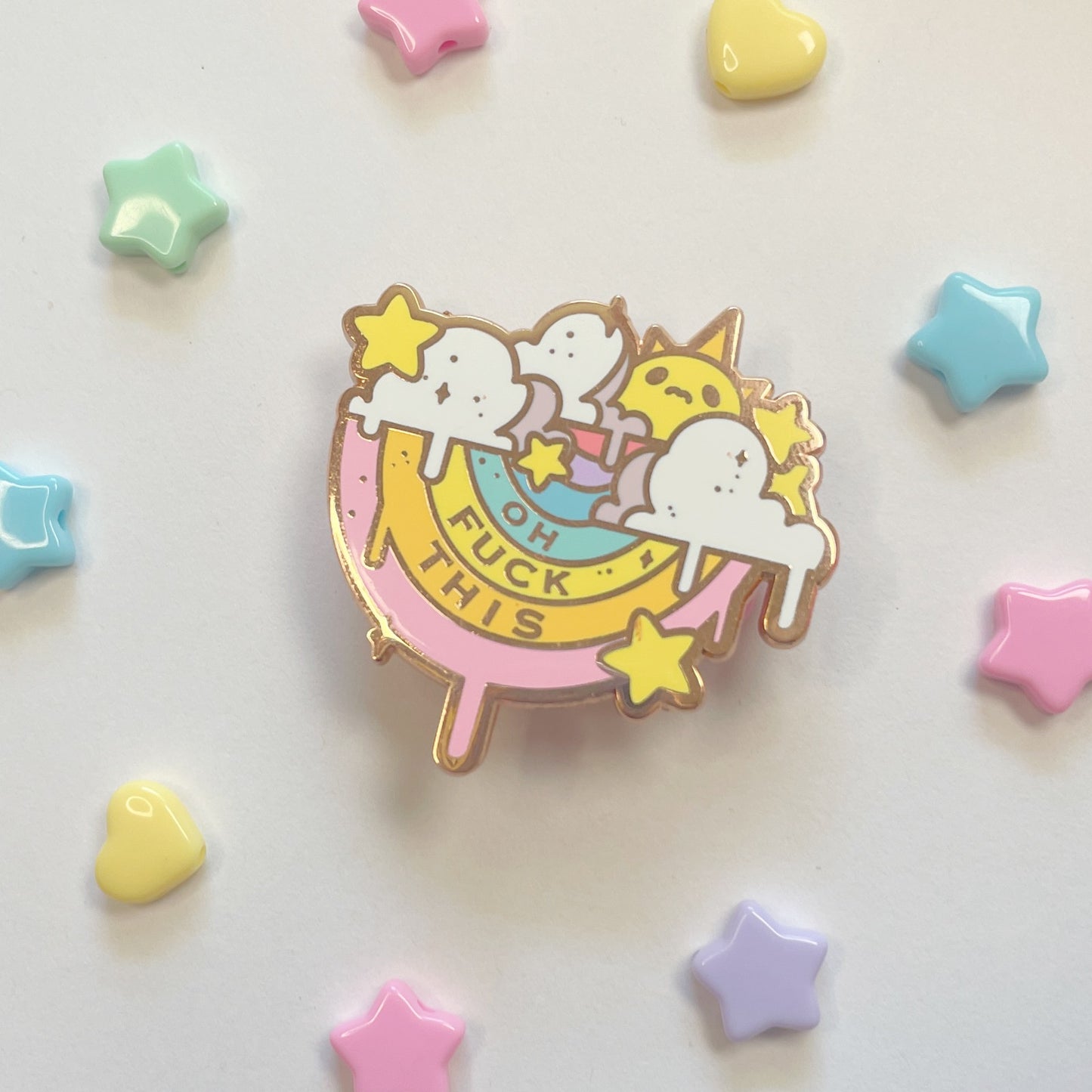 Sunshine & Rainbows Enamel Pin Series [Void Dust]